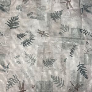 BHG Shower curtain. Dragonfly Fern pattern